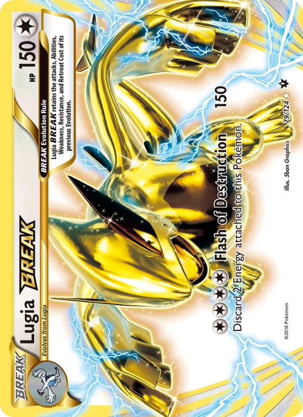 Lugia BREAK · Fates Collide 79/124