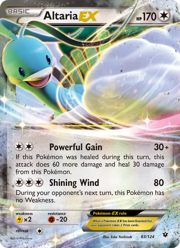 Altaria EX · Fates Collide 83/124