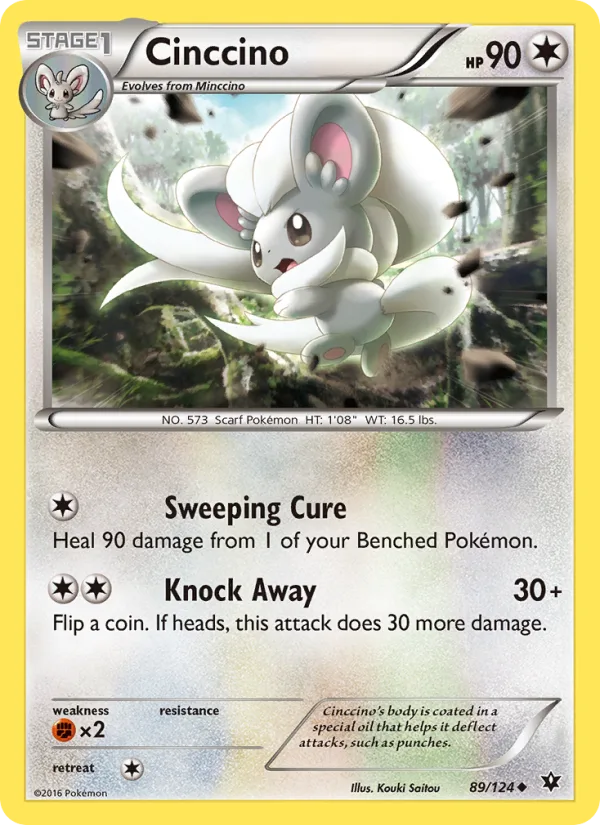 Cinccino · Fates Collide 89/124
