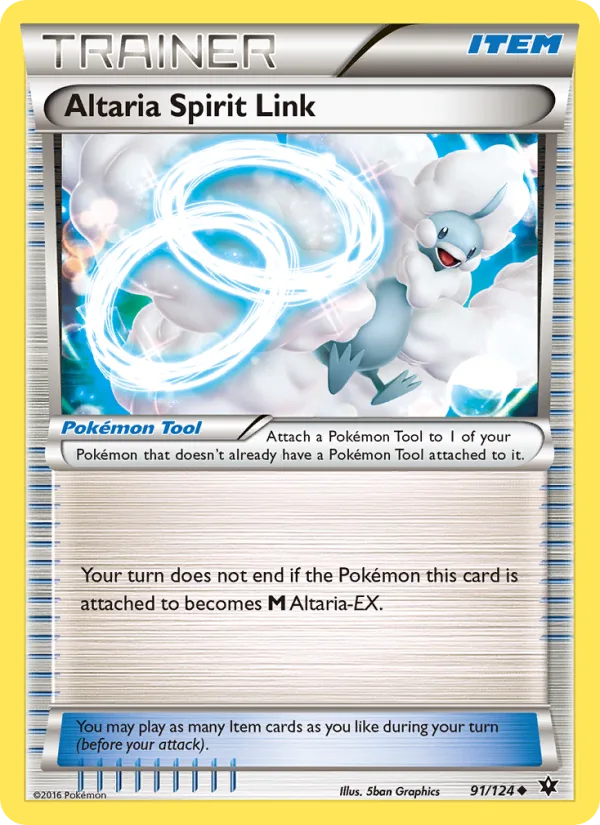 Altaria Spirit Link · Fates Collide 91/124