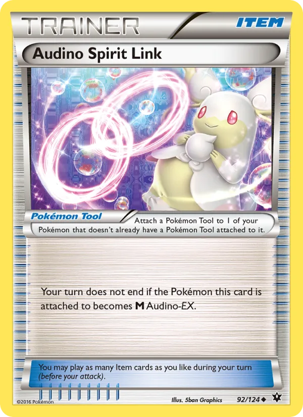 Audino Spirit Link · Fates Collide 92/124