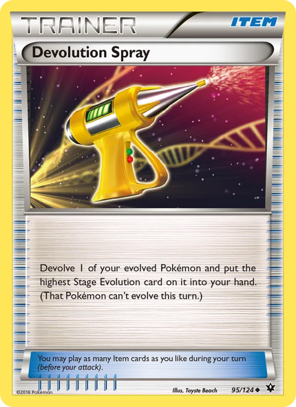 Devolution Spray · Fates Collide 95/124