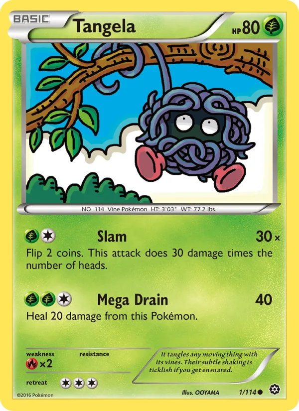 Tangela · Steam Siege 1/114