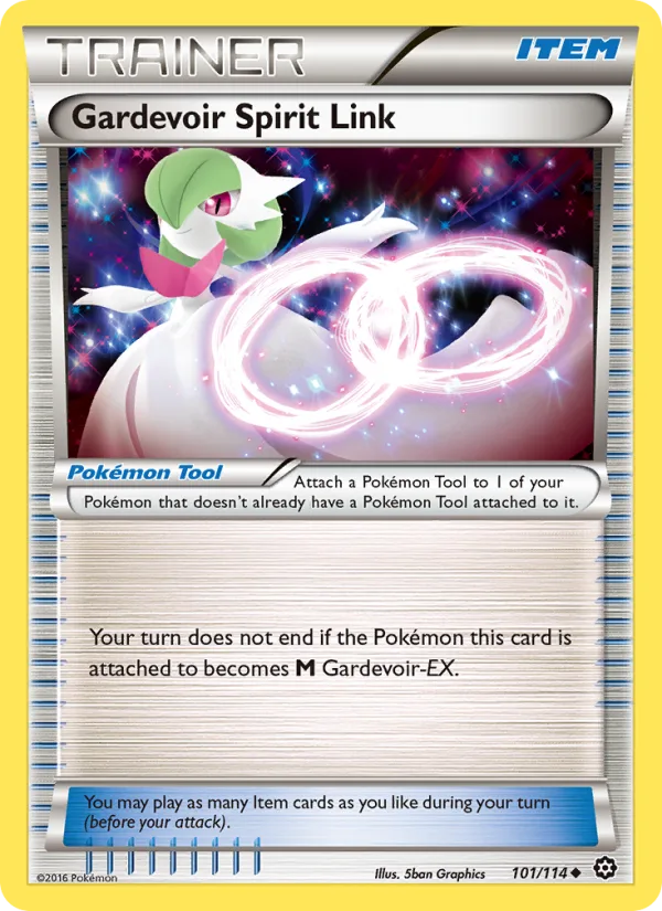 Gardevoir Spirit Link · Steam Siege 101/114
