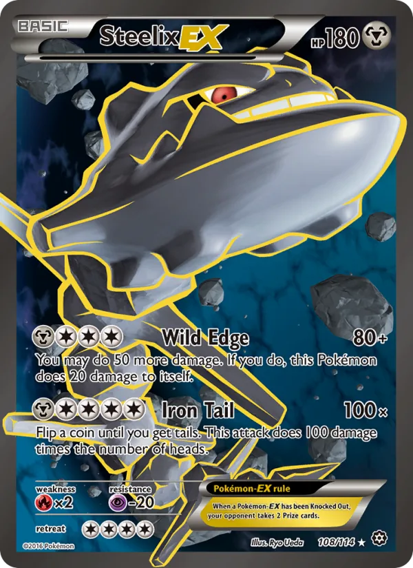 Steelix EX · Steam Siege 108/114