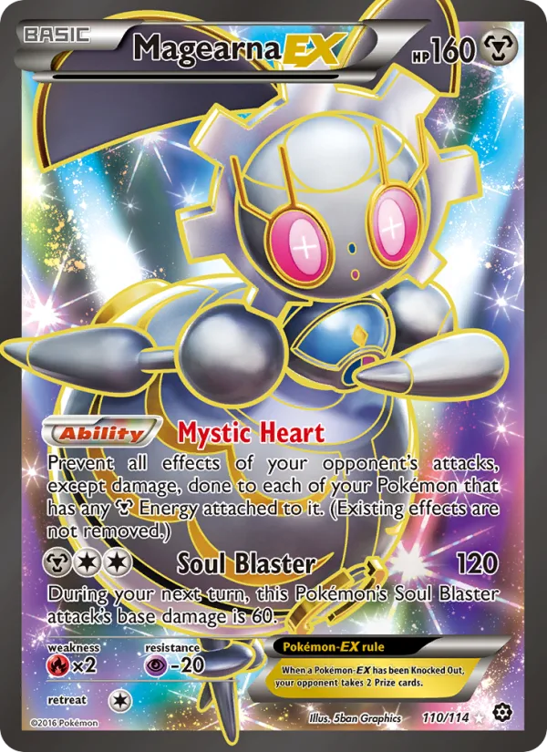 Magearna EX · Steam Siege 110/114