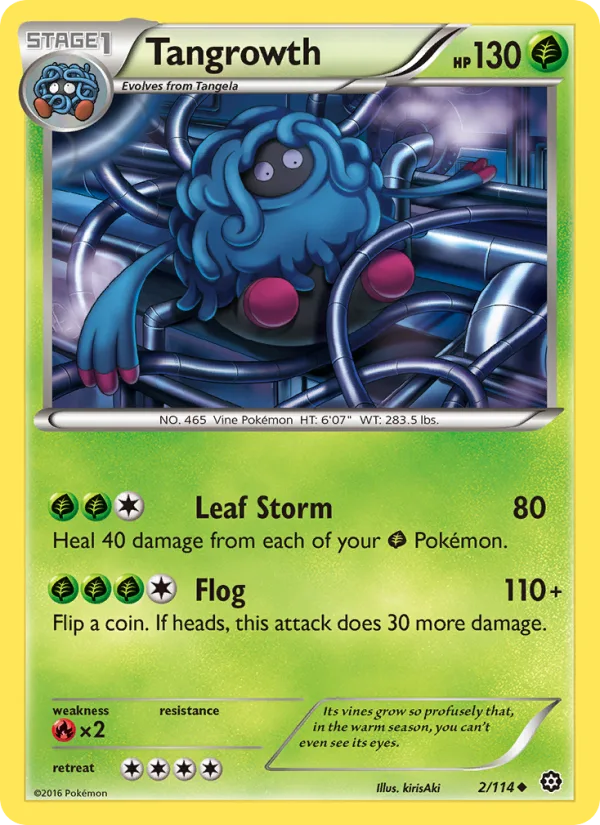 Tangrowth · Steam Siege 2/114