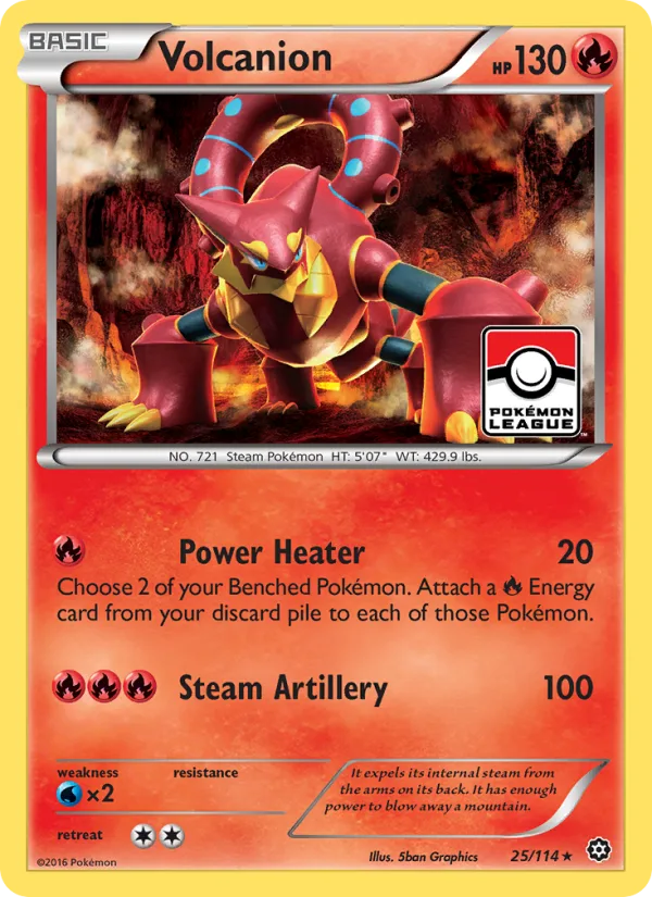 Volcanion · Steam Siege 25/114
