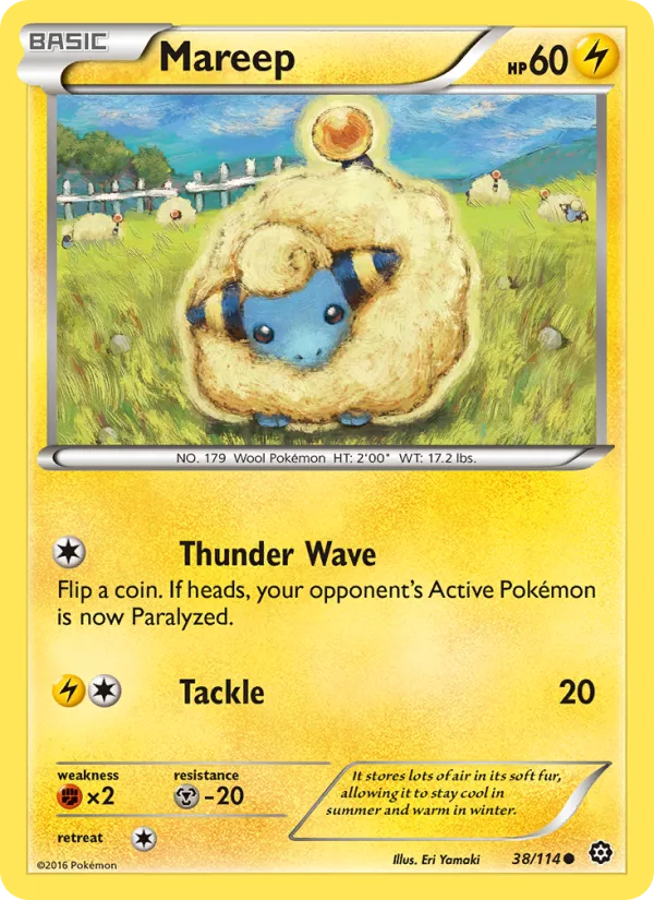 Mareep · Steam Siege 38/114