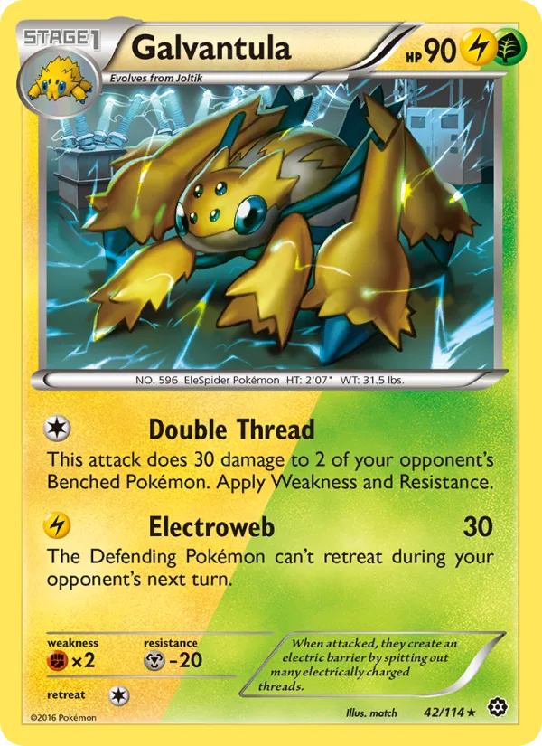 Galvantula · Steam Siege 42/114