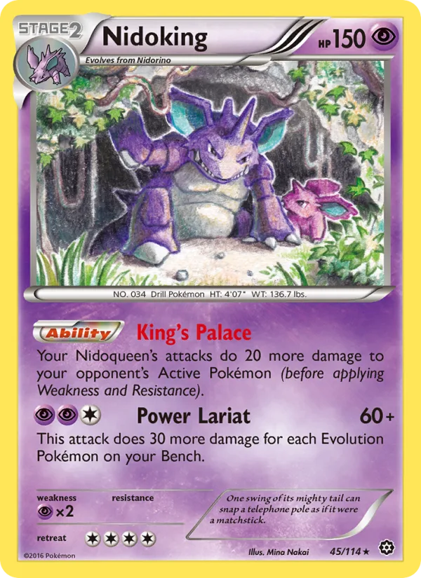 Nidoking · Steam Siege 45/114