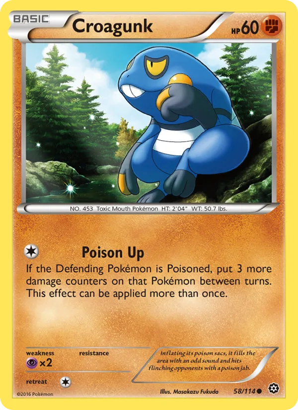 Croagunk · Steam Siege 58/114