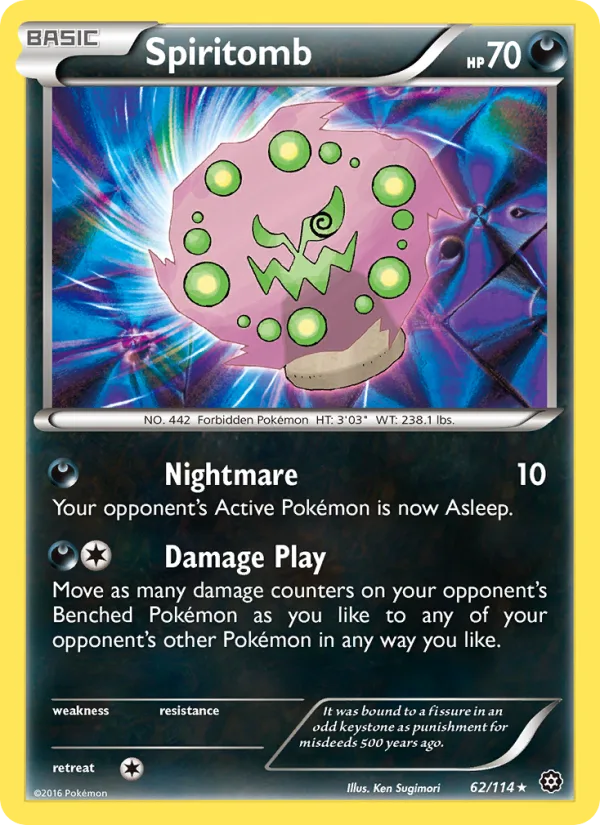 Spiritomb · Steam Siege 62/114