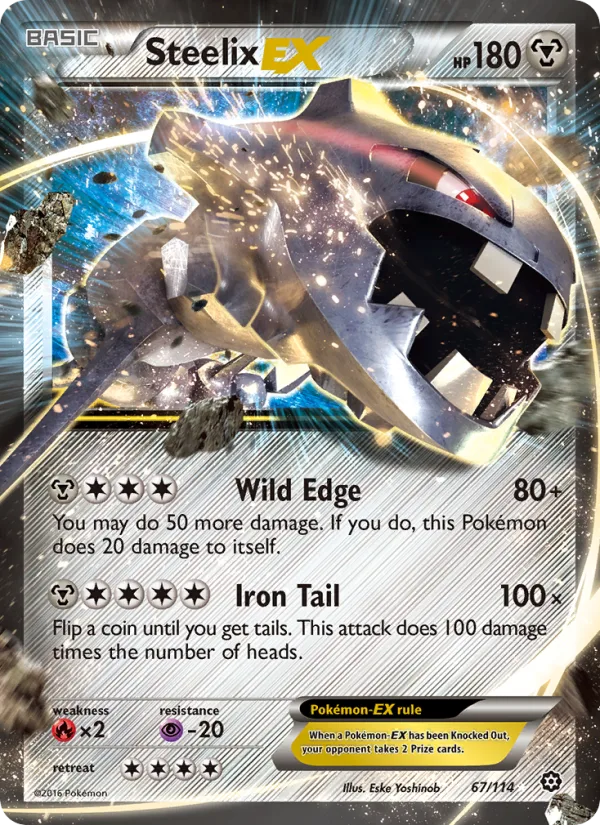 Steelix EX · Steam Siege 67/114