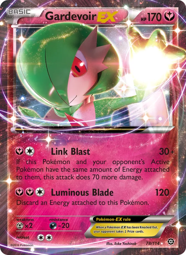 Gardevoir EX · Steam Siege 78/114