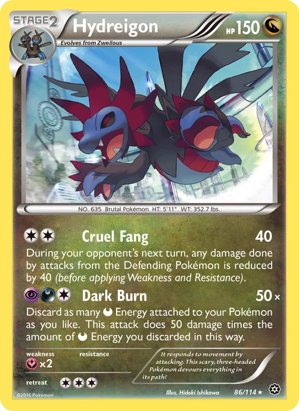 Hydreigon · Steam Siege 86/114