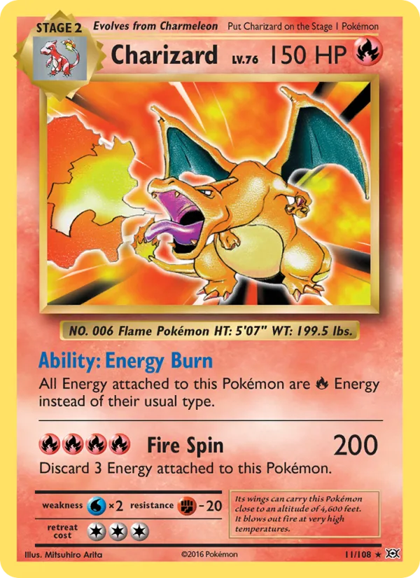 Charizard · Evolutions 11/108