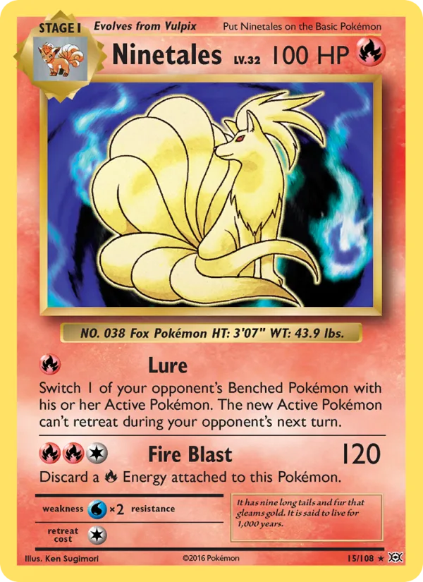 Ninetales · Evolutions 15/108