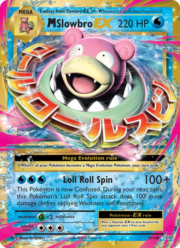 M Slowbro EX · Evolutions 27/108