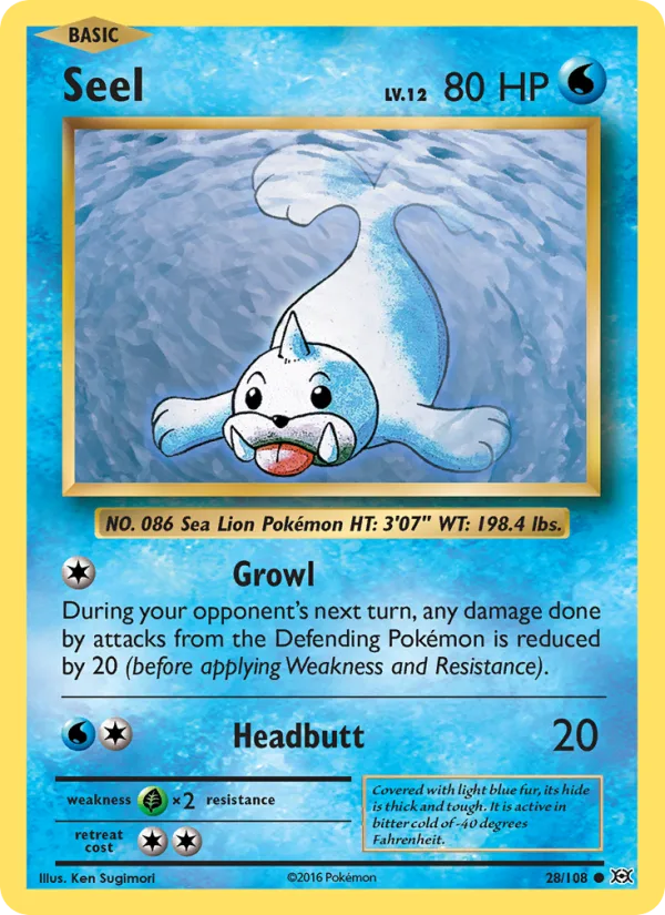 Seel · Evolutions 28/108