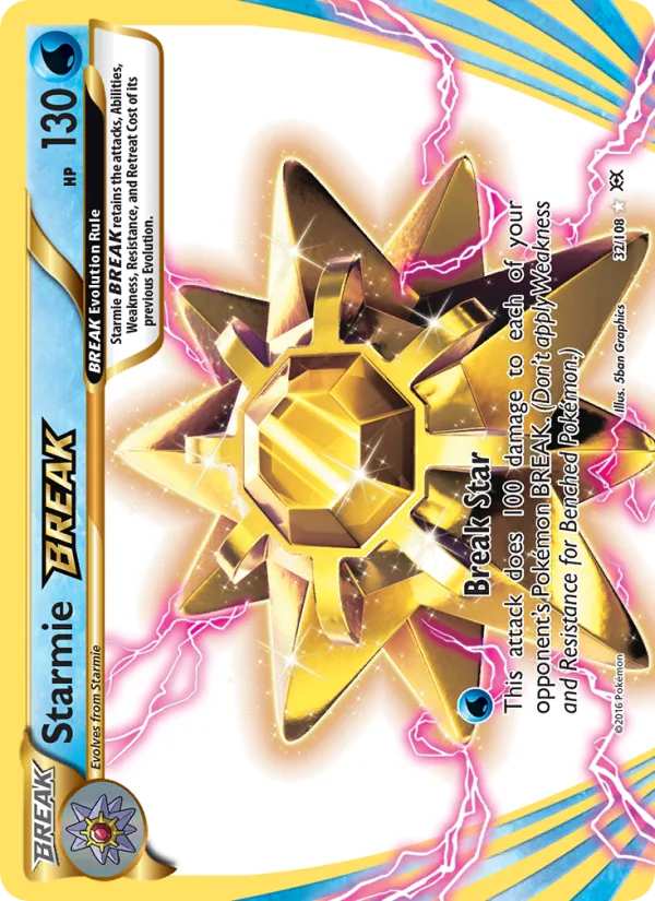 Starmie BREAK · Evolutions 32/108
