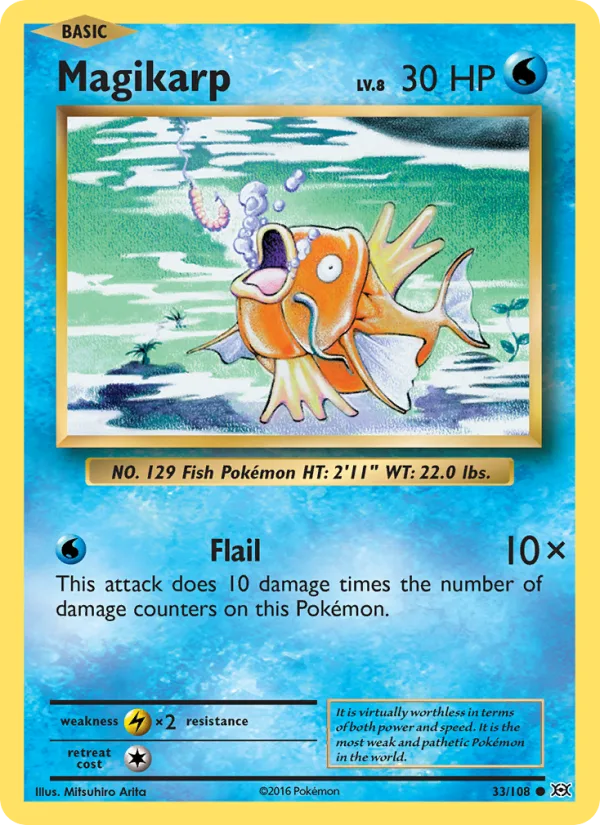 Magikarp · Evolutions 33/108