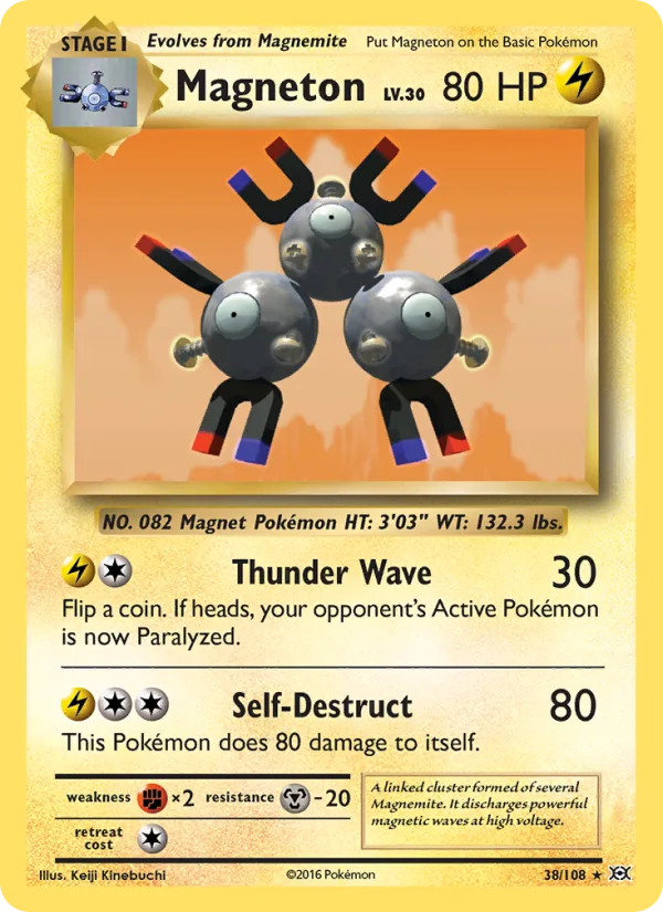 Magneton · Evolutions 38/108