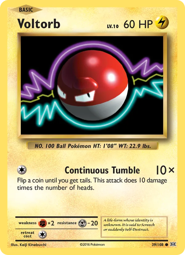 Voltorb · Evolutions 39/108