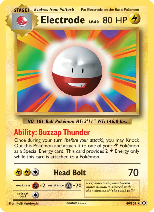 Electrode · Evolutions 40/108
