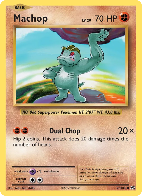 Machop · Evolutions 57/108
