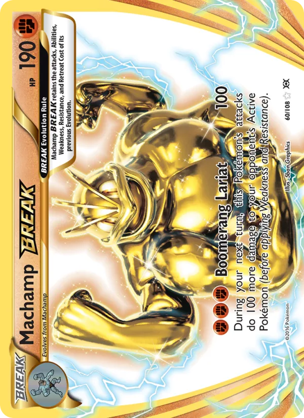 Machamp BREAK · Evolutions 60/108
