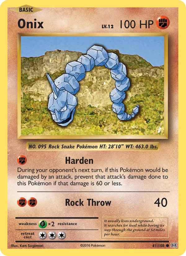 Onix · Evolutions 61/108