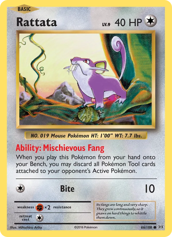 Rattata · Evolutions 66/108