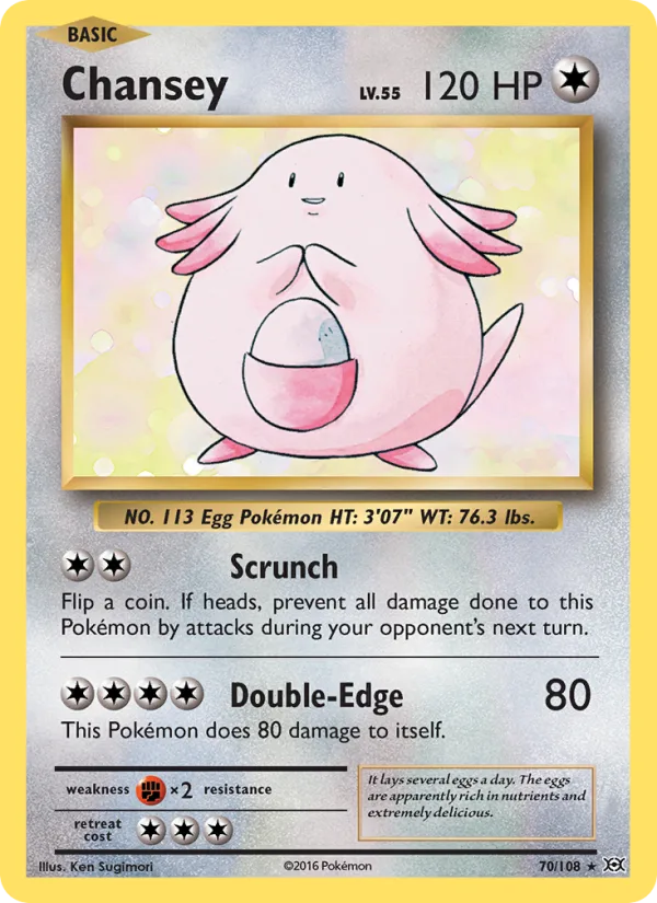 Chansey · Evolutions 70/108