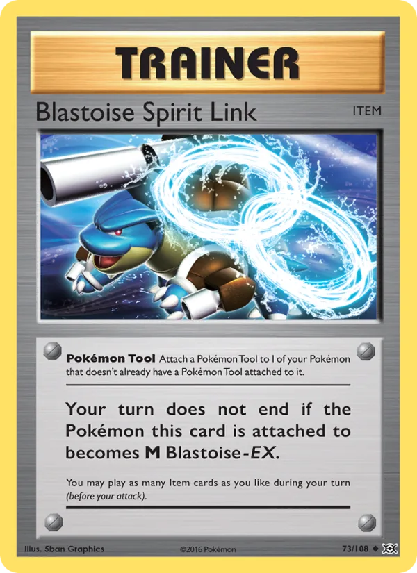 Blastoise Spirit Link · Evolutions 73/108