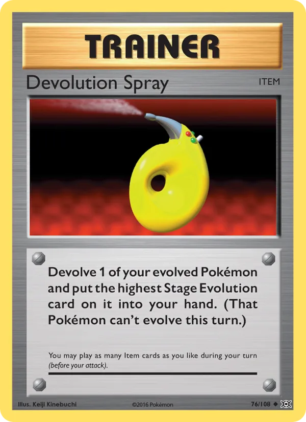 Devolution Spray · Evolutions 76/108