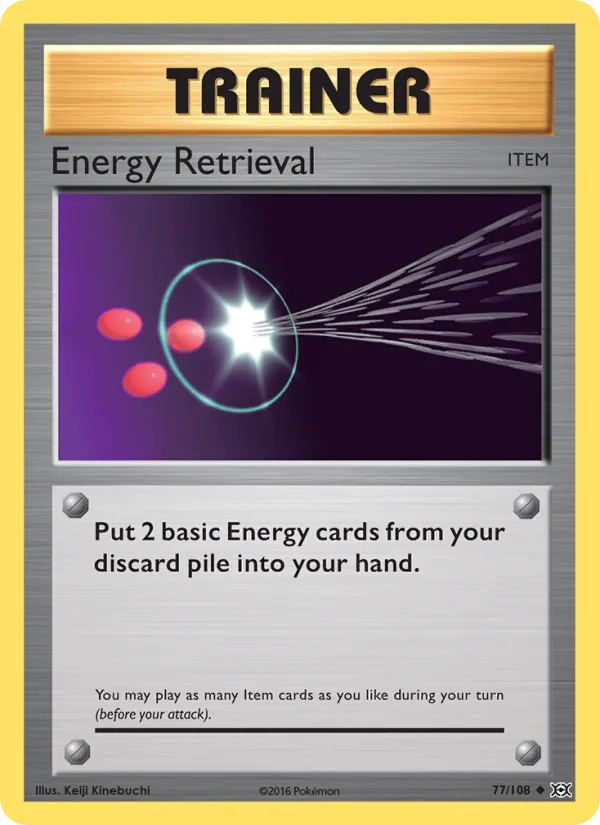 Energy Retrieval · Evolutions 77/108