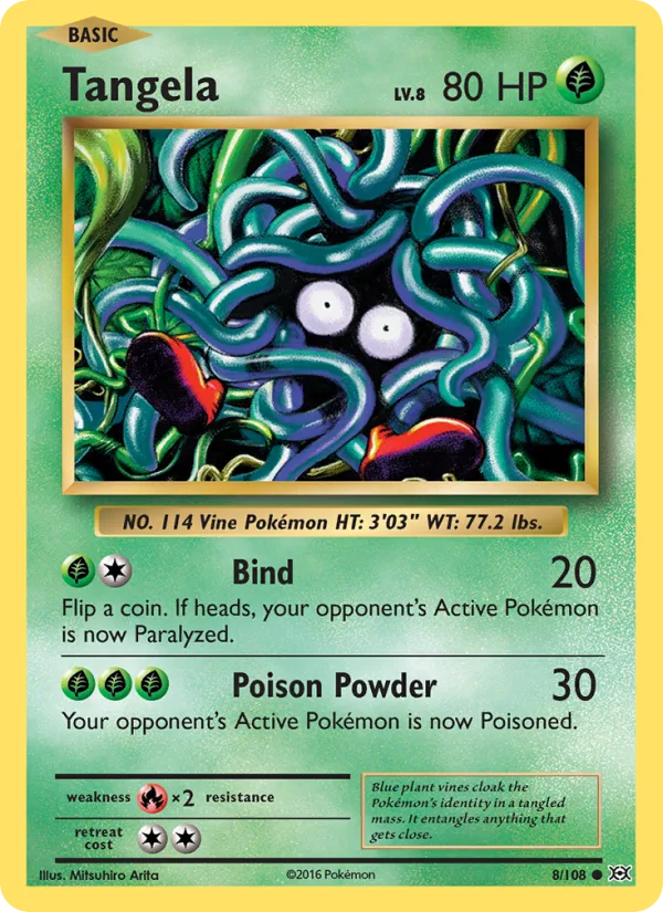 Tangela · Evolutions 8/108