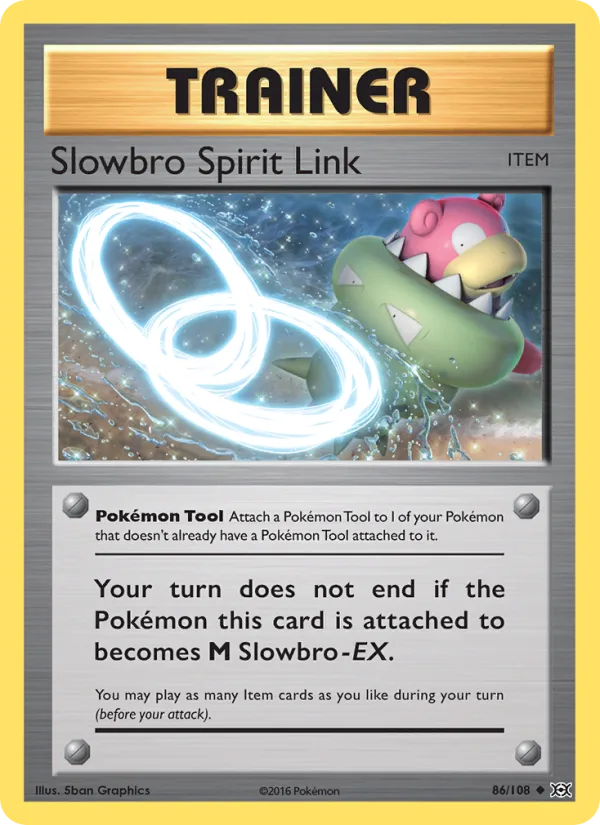 Slowbro Spirit Link · Evolutions 86/108
