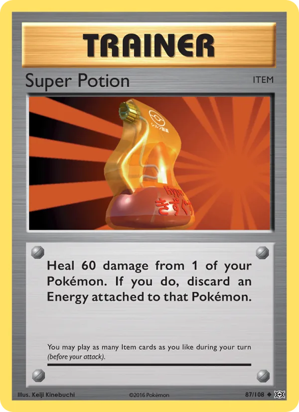 Super Potion · Evolutions 87/108