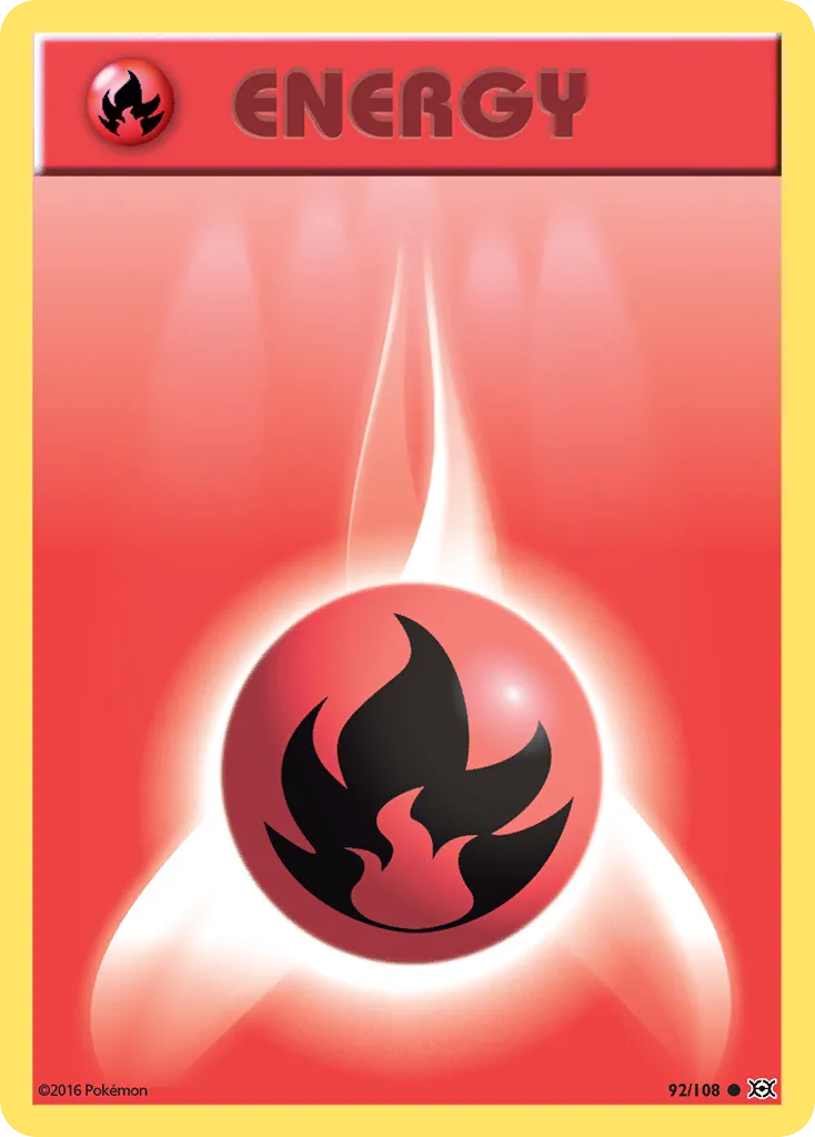 Fire Energy · Evolutions 92/108