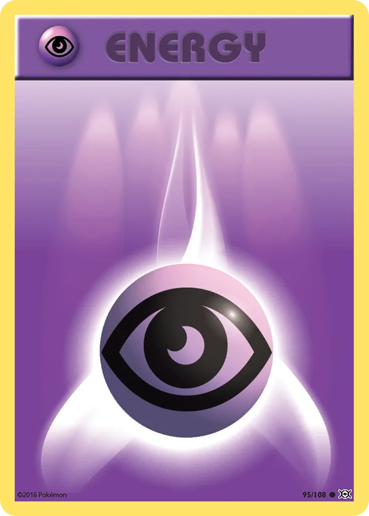 Psychic Energy · Evolutions 95/108