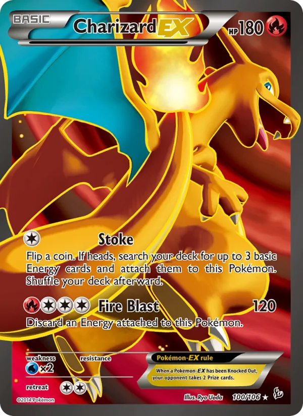 Charizard EX · Flashfire 100/106