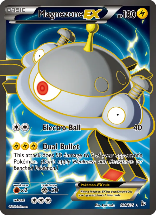 Magnezone EX · Flashfire 101/106