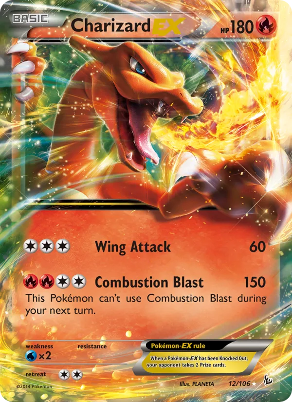 Charizard EX · Flashfire 12/106
