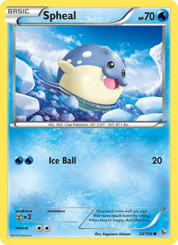 Spheal · Flashfire 24/106