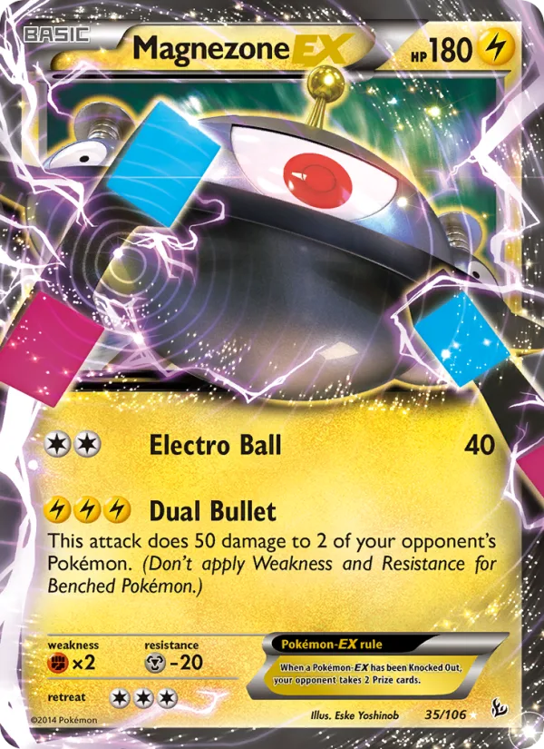 Magnezone EX · Flashfire 35/106