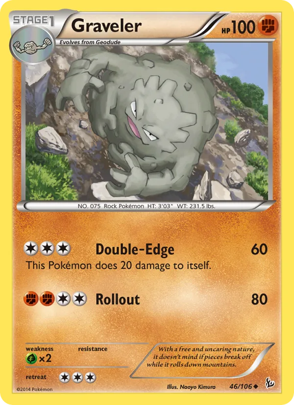 Graveler · Flashfire 46/106