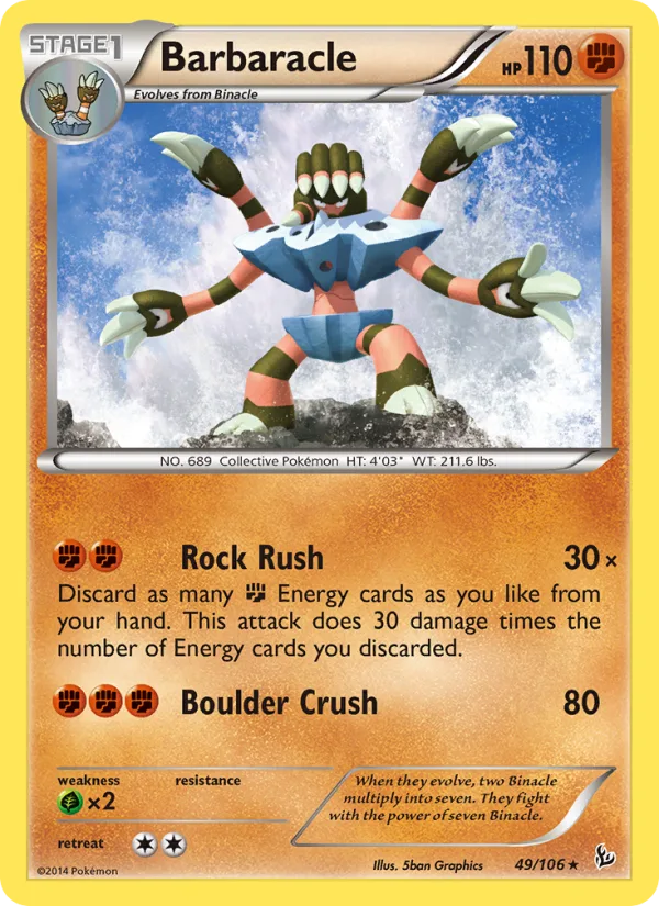 Barbaracle · Flashfire 49/106
