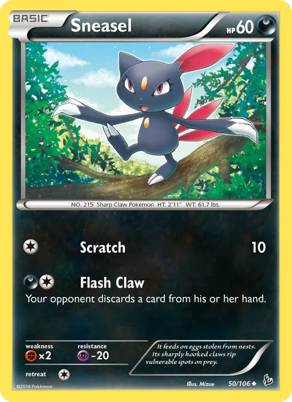Sneasel · Flashfire 50/106